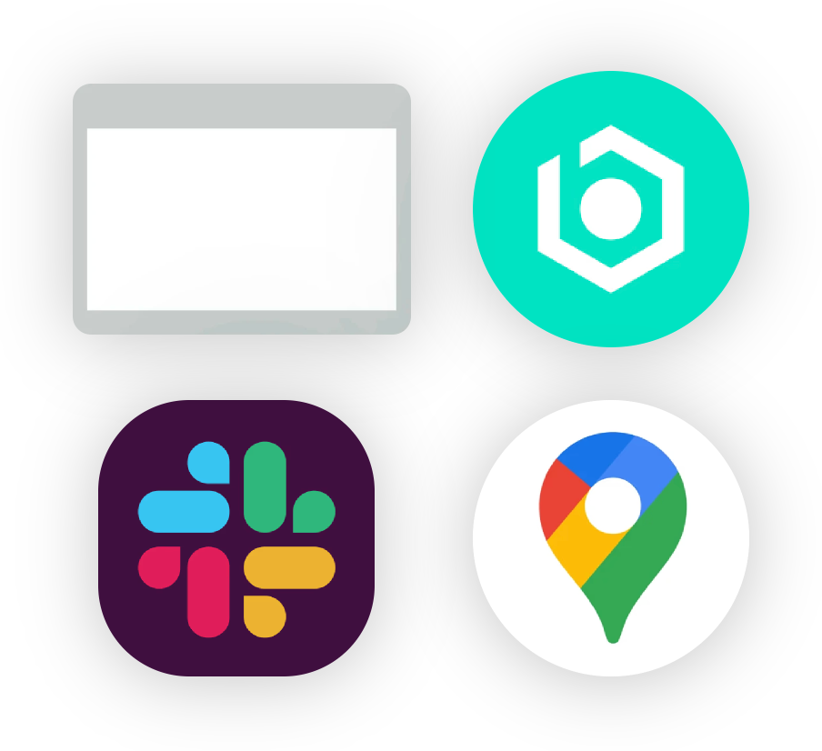 The 4 apps used to complete one repair job